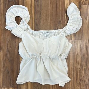 And this is now off white blouse